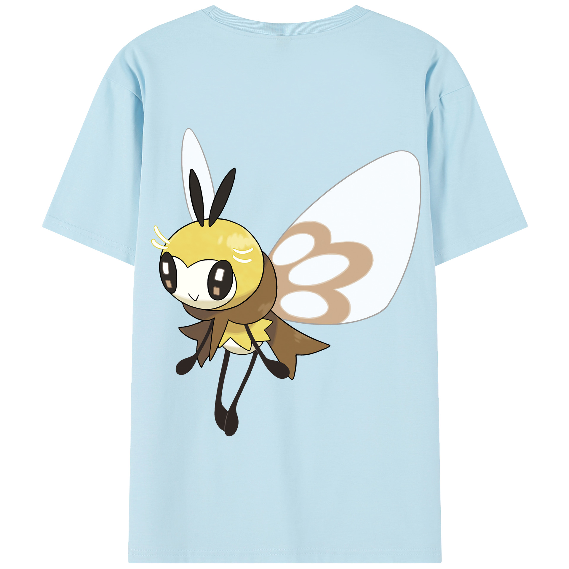 （画像用） ポケットモンスター Pokémon 綿100％半袖Tシャツ（背面プリント）